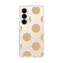 スリムプロテクションケース［ シンプルドット - Beige ］