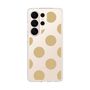 スリムプロテクションケース［ シンプルドット - Beige ］