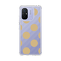 スリムプロテクションケース［ シンプルドット - Beige ］