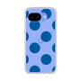 スリムプロテクションケース［ シンプルドット - Blue ］