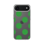 スリムプロテクションケース［ シンプルドット - Green ］