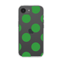 スリムプロテクションケース［ シンプルドット - Green ］