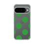 スリムプロテクションケース［ シンプルドット - Green ］