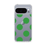スリムプロテクションケース［ シンプルドット - Green ］