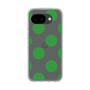 スリムプロテクションケース［ シンプルドット - Green ］