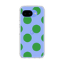 スリムプロテクションケース［ シンプルドット - Green ］