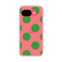 スリムプロテクションケース［ シンプルドット - Green ］