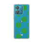 スリムプロテクションケース［ シンプルドット - Green ］
