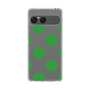 スリムプロテクションケース［ シンプルドット - Green ］