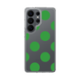スリムプロテクションケース［ シンプルドット - Green ］