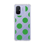 スリムプロテクションケース［ シンプルドット - Green ］
