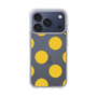 スリムプロテクションケース［ シンプルドット - Yellow ］