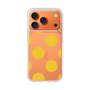 スリムプロテクションケース［ シンプルドット - Yellow ］
