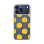 スリムプロテクションケース［ シンプルドット - Yellow ］