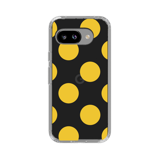 スリムプロテクションケース［ シンプルドット - Yellow ］