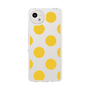 スリムプロテクションケース［ シンプルドット - Yellow ］