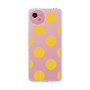 スリムプロテクションケース［ シンプルドット - Yellow ］