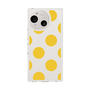 スリムプロテクションケース［ シンプルドット - Yellow ］