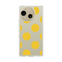 スリムプロテクションケース［ シンプルドット - Yellow ］