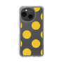 スリムプロテクションケース［ シンプルドット - Yellow ］