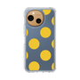 スリムプロテクションケース［ シンプルドット - Yellow ］