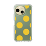 スリムプロテクションケース［ シンプルドット - Yellow ］