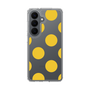 スリムプロテクションケース［ シンプルドット - Yellow ］