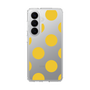 スリムプロテクションケース［ シンプルドット - Yellow ］