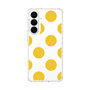 スリムプロテクションケース［ シンプルドット - Yellow ］