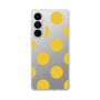 スリムプロテクションケース［ シンプルドット - Yellow ］