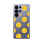 スリムプロテクションケース［ シンプルドット - Yellow ］