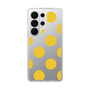 スリムプロテクションケース［ シンプルドット - Yellow ］