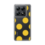 スリムプロテクションケース［ シンプルドット - Yellow ］
