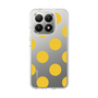 スリムプロテクションケース［ シンプルドット - Yellow ］