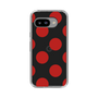 スリムプロテクションケース［ シンプルドット - Red ］