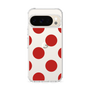 スリムプロテクションケース［ シンプルドット - Red ］