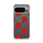 スリムプロテクションケース［ シンプルドット - Red ］