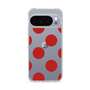 スリムプロテクションケース［ シンプルドット - Red ］