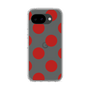 スリムプロテクションケース［ シンプルドット - Red ］
