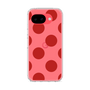 スリムプロテクションケース［ シンプルドット - Red ］