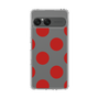 スリムプロテクションケース［ シンプルドット - Red ］