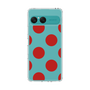 スリムプロテクションケース［ シンプルドット - Red ］
