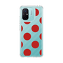 スリムプロテクションケース［ シンプルドット - Red ］