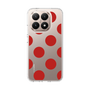 スリムプロテクションケース［ シンプルドット - Red ］
