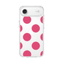 スリムプロテクションケース［ シンプルドット - Pink ］