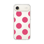 スリムプロテクションケース［ シンプルドット - Pink ］