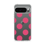 スリムプロテクションケース［ シンプルドット - Pink ］