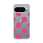 スリムプロテクションケース［ シンプルドット - Pink ］
