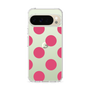 スリムプロテクションケース［ シンプルドット - Pink ］