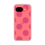 スリムプロテクションケース［ シンプルドット - Pink ］
